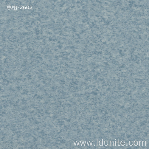 Commercial Homogeneous Plastic vinyl Flooring Sheet